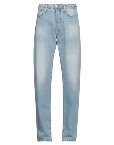 Acne Studios Man Jeans Blue Size 31 Cotton