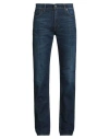 Acne Studios Man Jeans Blue Size 31w-32l Cotton, Elastane In Blue