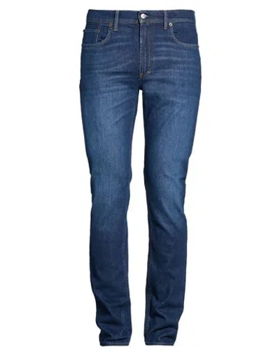 Acne Studios Man Jeans Blue Size 33w-32l Cotton, Elastane