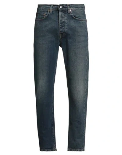 Acne Studios Man Jeans Blue Size 33w-32l Cotton, Polyester