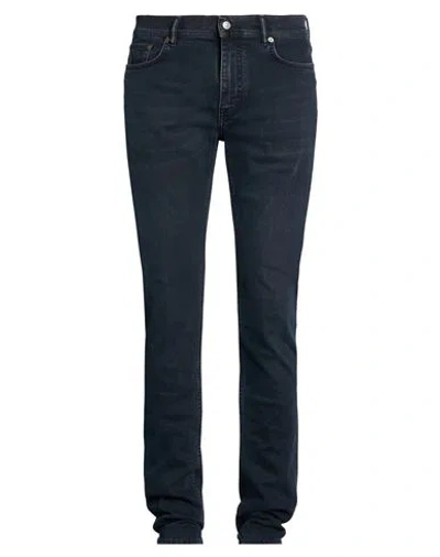 Acne Studios Man Jeans Blue Size 34w-34l Cotton, Polyester, Elastane