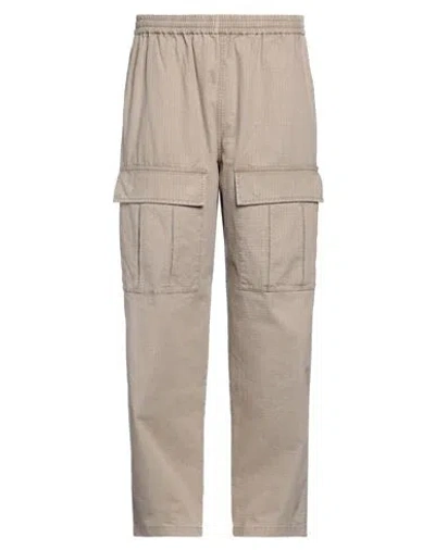 Acne Studios Man Pants Beige Size 32 Cotton In Brown