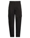 Acne Studios Man Pants Black Size 34 Organic Cotton In Black