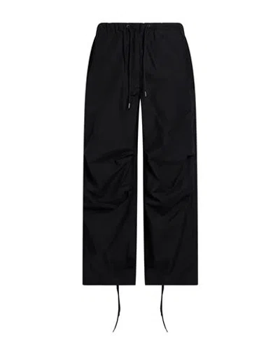 Acne Studios Man Pants Black Size 36 Cotton, Nylon