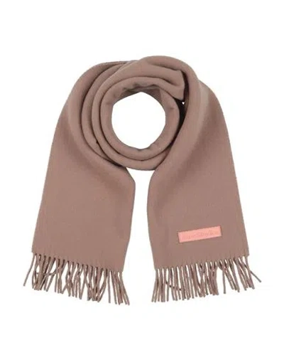 Acne Studios Man Scarf Light Brown Size - Wool