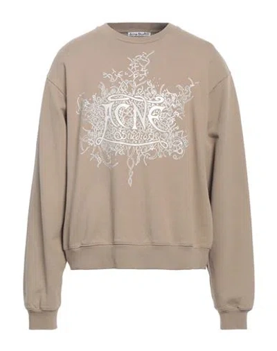 ACNE STUDIOS ACNE STUDIOS MAN SWEATSHIRT BEIGE SIZE M COTTON