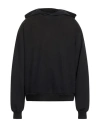 Acne Studios Man Sweatshirt Black Size L Cotton, Polyester