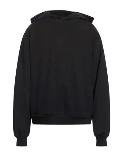 Acne Studios Man Sweatshirt Black Size L Cotton, Polyester