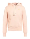 Acne Studios Man Sweatshirt Blush Size M Cotton In Pink