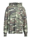 Acne Studios Man Sweatshirt Military Green Size M Cotton