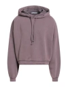 Acne Studios Man Sweatshirt Plum Size L Cotton In Purple