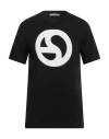 Acne Studios Everest Logogram T-shirt In Black