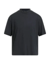 Acne Studios Man T-shirt Black Size Xs Cotton