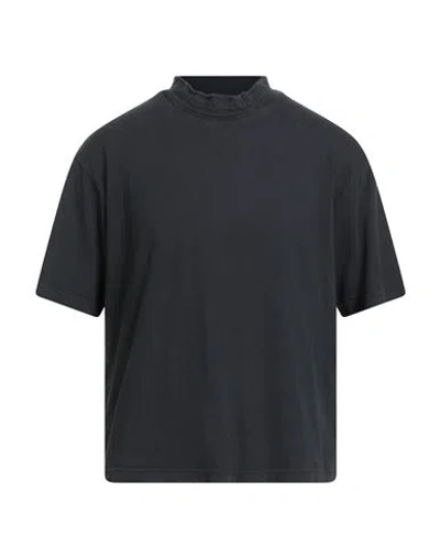 Acne Studios Man T-shirt Black Size Xs Cotton