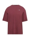 Acne Studios Man T-shirt Brick Red Size M Cotton