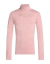 Acne Studios Man T-shirt Pink Size L Viscose, Nylon, Elastane In Pink