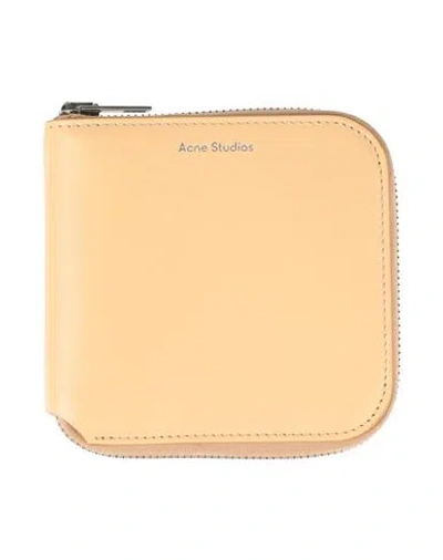 Acne Studios Man Wallet Sand Size - Cow Leather