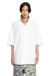 Acne Studios Man White Shirts In White