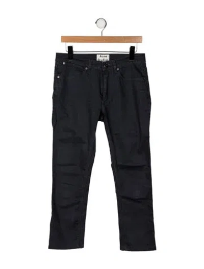 Pre-owned Acne Studios Max Blue Speed Straight Leg Jeans In Gray