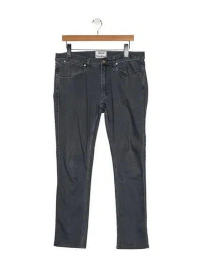 Pre-owned Acne Studios Max Darko Skinny Jeans In Gray