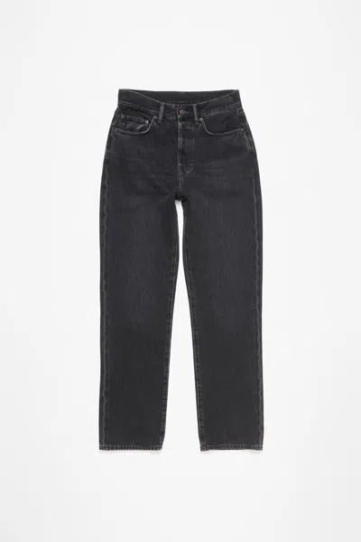 Acne Studios Mece Vintage Black 5 Pocket Denim In 900 Black