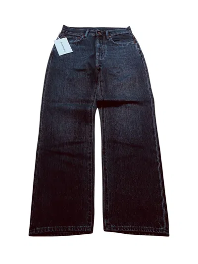 Pre-owned Acne Studios Mece Vintage Black Denim Pants Dswt