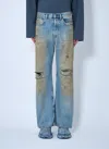 Acne Studios Men 2021m Distressed Jeans In Blue