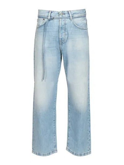 Acne Studios Men 5-pocket Denim In Blue