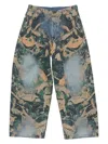 Acne Studios 2023 Denim Mossy Oak In Brown