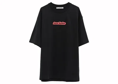 Pre-owned Acne Studios Men's  Logo T-shirt In Black 900