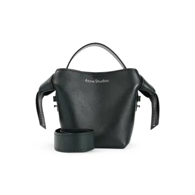 Acne Studios Olive Green Calf Leather Mini Handbag