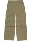Acne Studios Men Wide-leg Cotton Trousers
