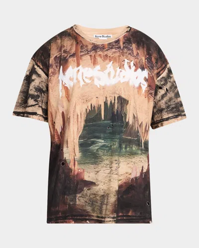 ACNE STUDIOS MEN & APOS;S ERESA CAVE DISTRESSED T-SHIRT