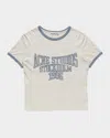 Acne Studios Graphic T-shirt In Off White/