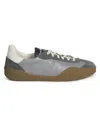 Acne Studios Men Leather Low-top Sneakers In Multi