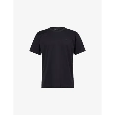 Acne Studios Mens Black Nash Cotton-jersey T-shirt