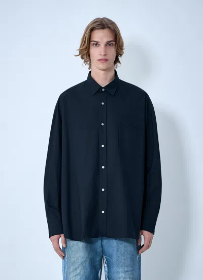 Acne Studios Men Check Button-up Shirt In Black