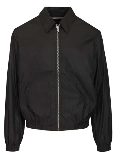 Acne Studios Men Collared Jacket In Red