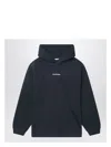 Acne Studios Men's Cotton Hoodie With Logo In Black
