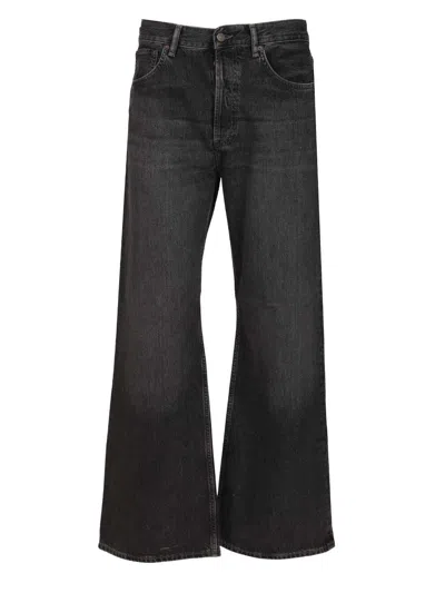 Acne Studios Men Deep Black Jeans
