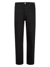 Acne Studios Cotton Denim Jeans In Black
