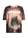 Acne Studios Graphic T-shirt In Brown