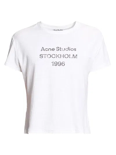 ACNE STUDIOS MEN'S ETZA LOGO T-SHIRT
