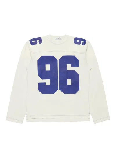 Acne Studios Exfold Printed Cotton-jersey T-shirt In Multi