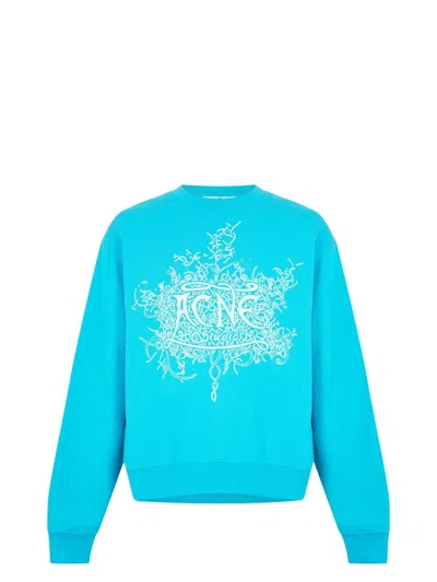 Acne Studios Men's Franzisko Devil Glow Logo Sweatshirt