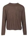 Acne Studios Men Cashmere Sweater In Brown