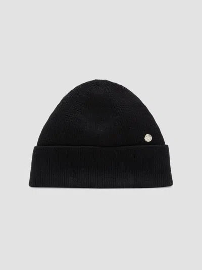Acne Studios Men's Krivi Wool-blend Rib-knit Beanie In Black