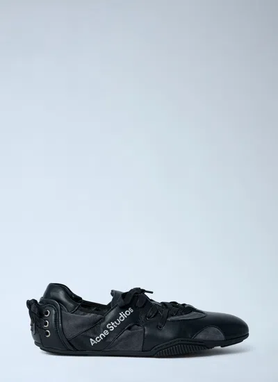 ACNE STUDIOS ACNE STUDIOS MEN LEATHER LACE-UP SNEAKERS