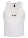 Acne Studios Ebot Tech Tank Top In White