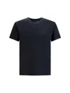 Acne Studios Men Logoed T-shirt In Black